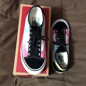 Vans multi colored sneakers